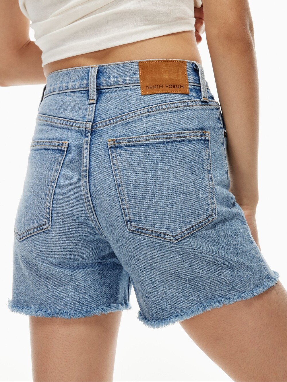 aritzia x Denim Forum arlo 50's short 9 Yeard Blue